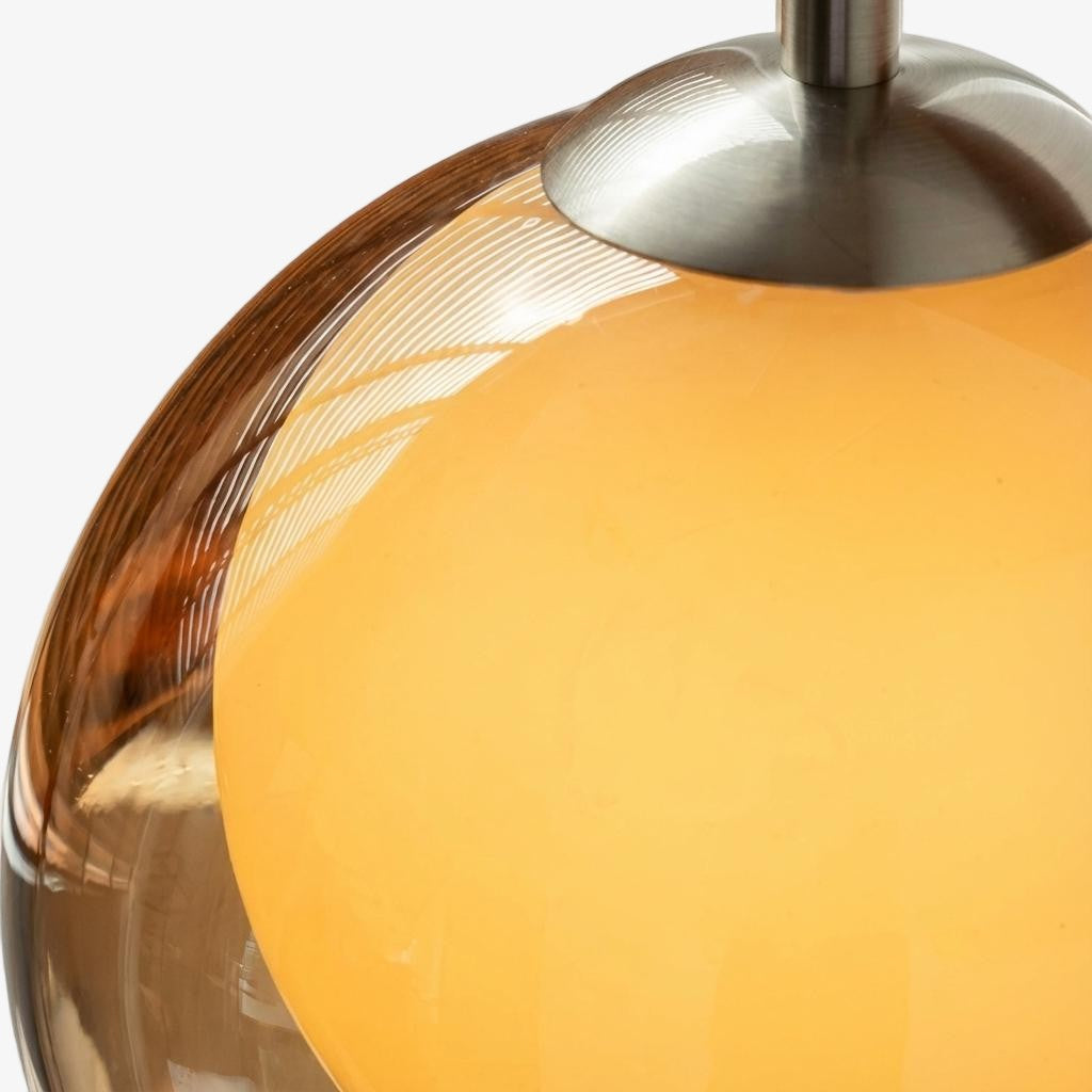 Sunset Glow Moderne Wandleuchte mit Acrylschirm und Holzstruktur-Basis für Schlafzimmer, Flur, Wohnzimmer | Souliia