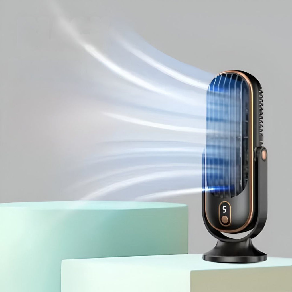 مروحة مكتب قابلة لإعادة الشحن ببطارية - تشغيل هادئ عبر USB - Souliia