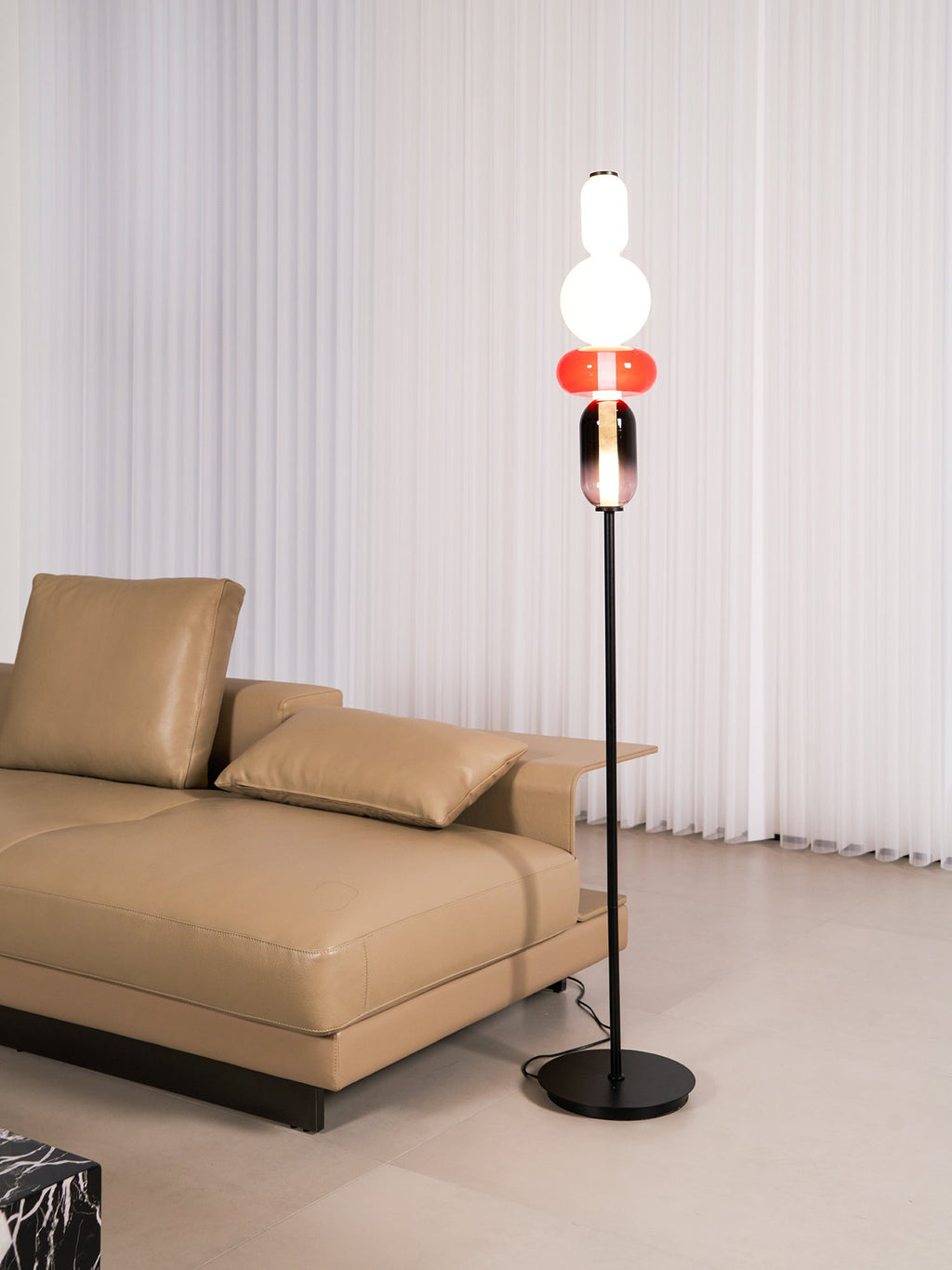 Buntglas Stehlampe | Souliia
