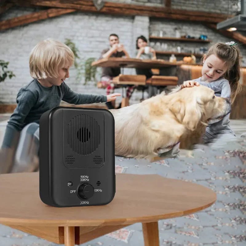 Ultrasonic Bark Control Device for Home and Garden – SilentGuard - Souliia