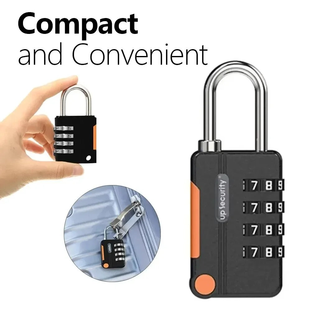 4-Digit Luggage Locks — 10,000 Combination Security