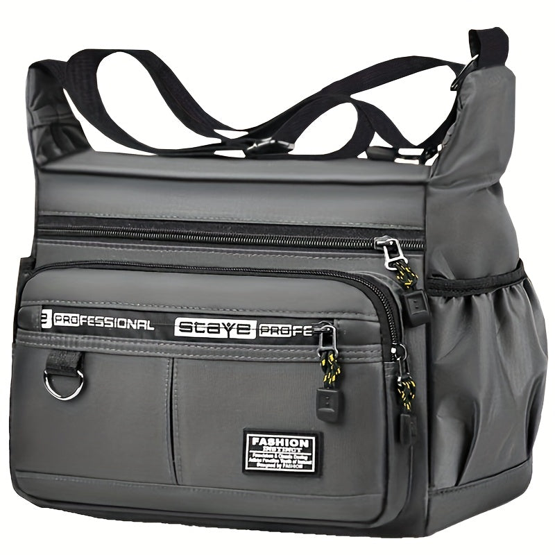 Urbanvault Durable Crossbody Organizer Bag — Adjustable Strap, Quick-Access Pockets