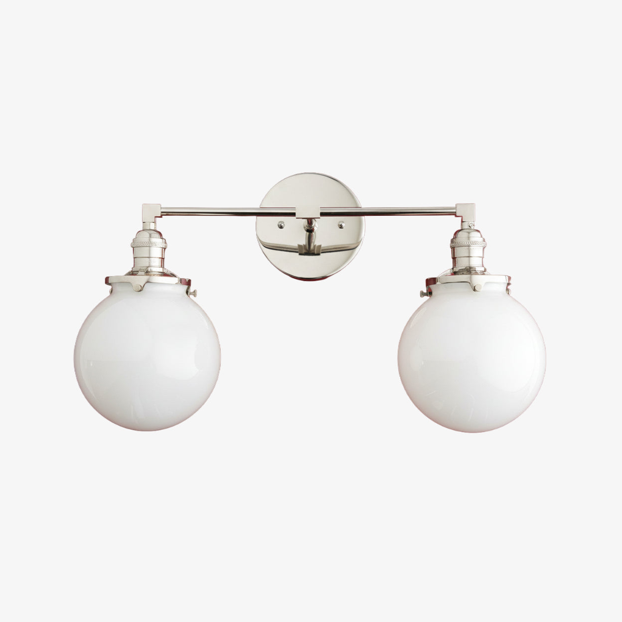 Lumio Globe Geometric Linear Vanity Light – Modern Bathroom Wall Fixture for Mirror and Sink Areas | Souliia