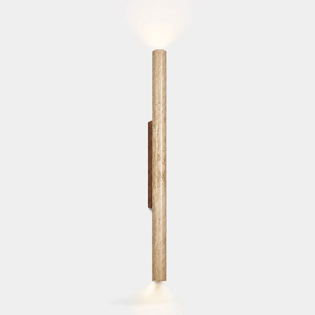 Stone Linear Wall Sconce, Up Down Wall Light for Hallway, Vanity, Bedroom and Stairway | Souliia