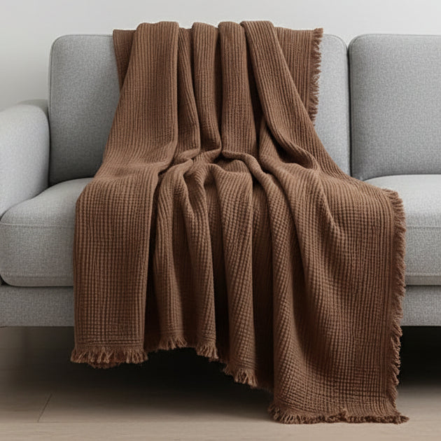 Bohobreeze Lightweight Muslin Cotton Quilt — Breathable Cooling Design