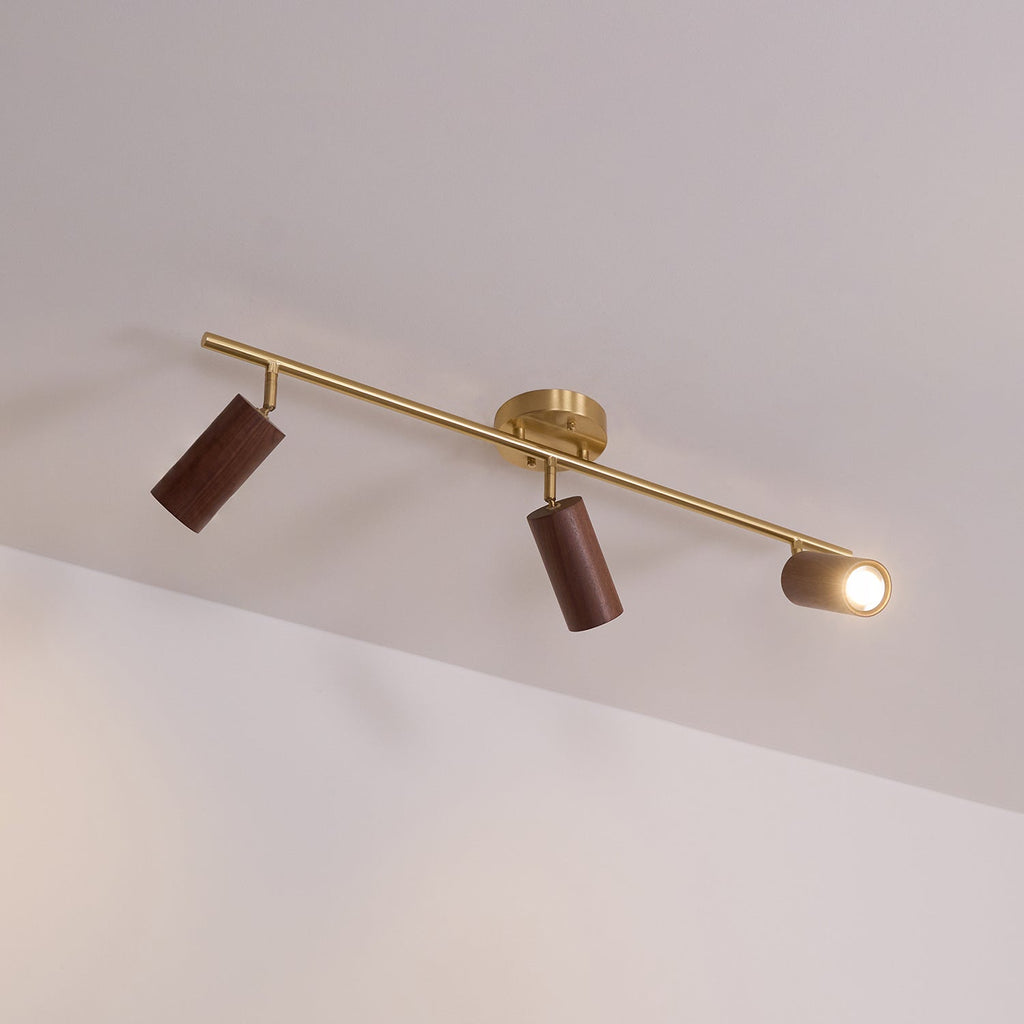 Thio Wooden Track Lighting | Souliia
