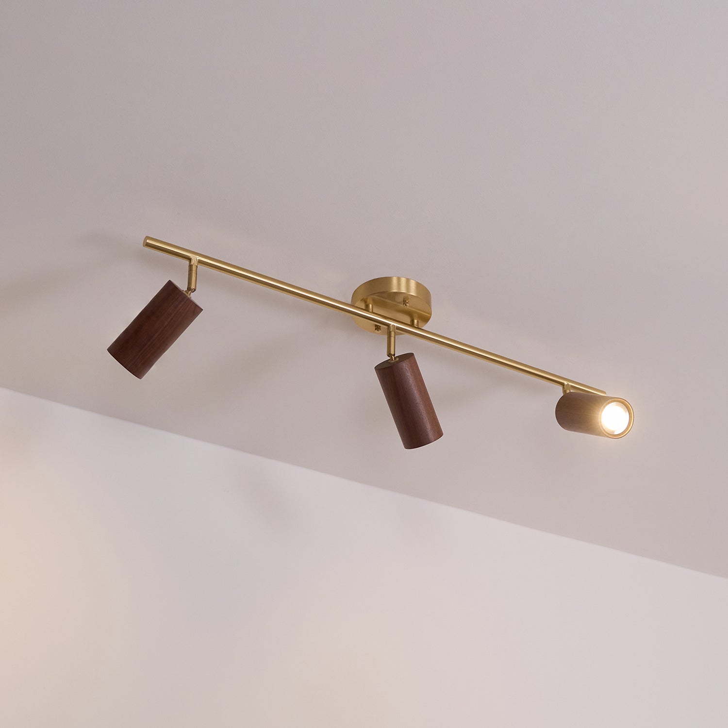 Thio Wooden Track Lighting | Souliia
