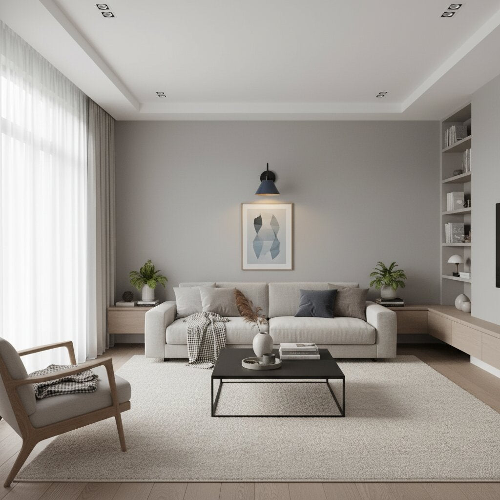 Narix Konische moderne Metall-Wandleuchte für Flure und Schlafzimmer | Souliia