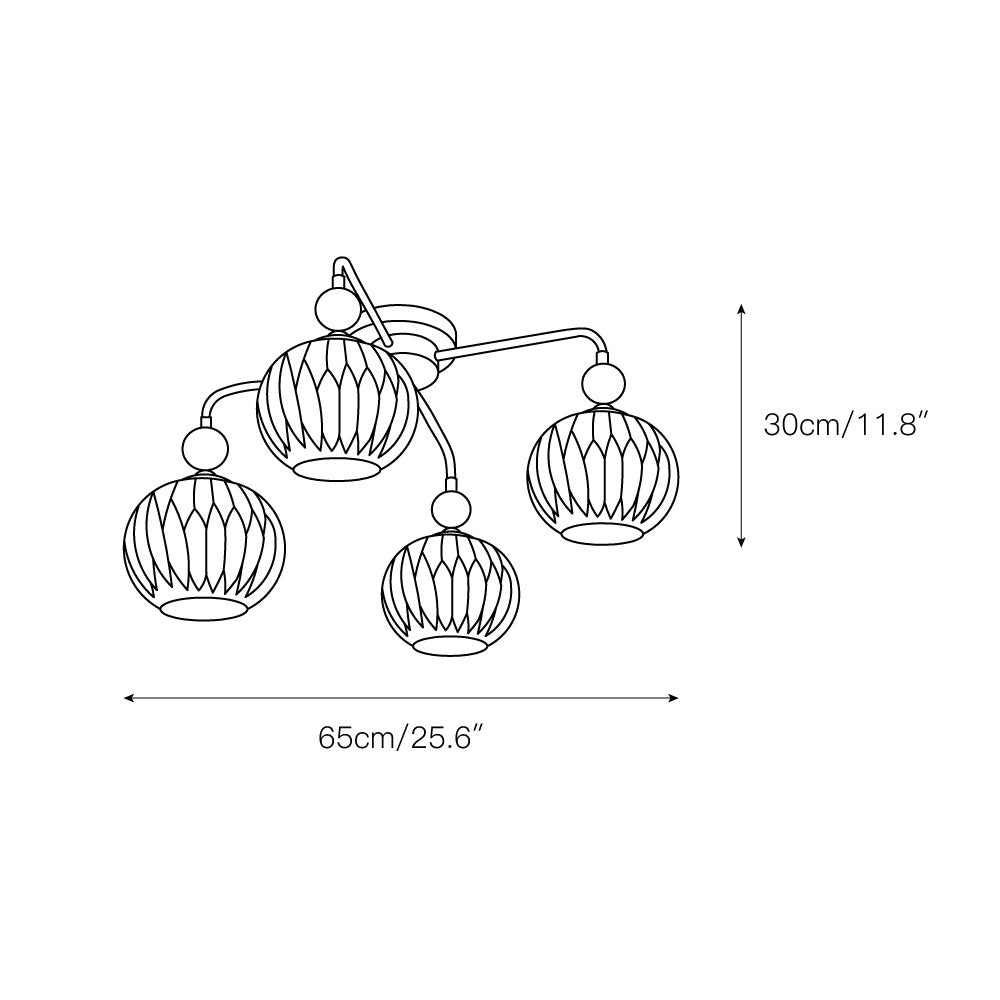 Renee Ceiling Lamp | Souliia