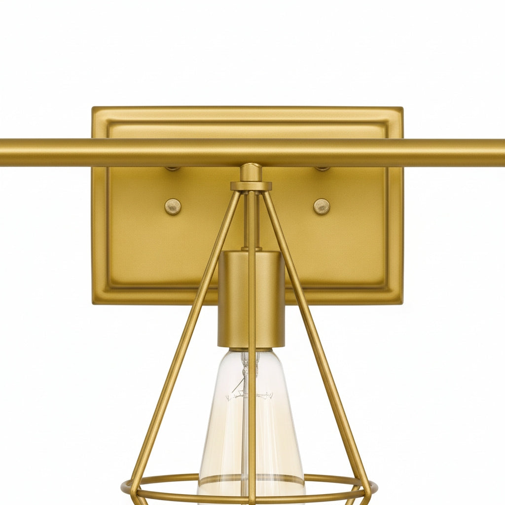 Solanivelo Retro Metal Wall Light with Diamond Hollow Shades for Kitchen Island | Souliia