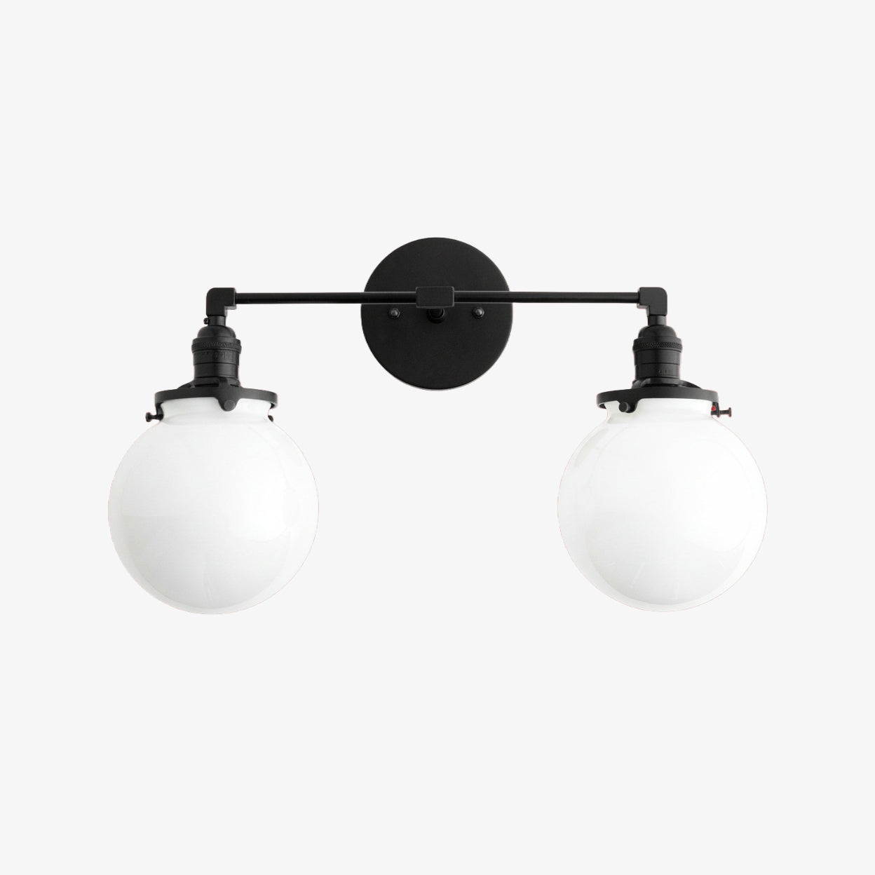 Lumio Globe Geometric Linear Vanity Light – Modern Bathroom Wall Fixture for Mirror and Sink Areas | Souliia