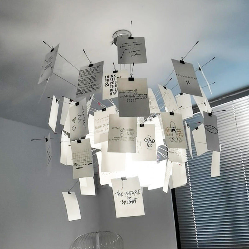 Renée Creative Picture Pendant Light Art Deco Bedroom Living Room | Souliia