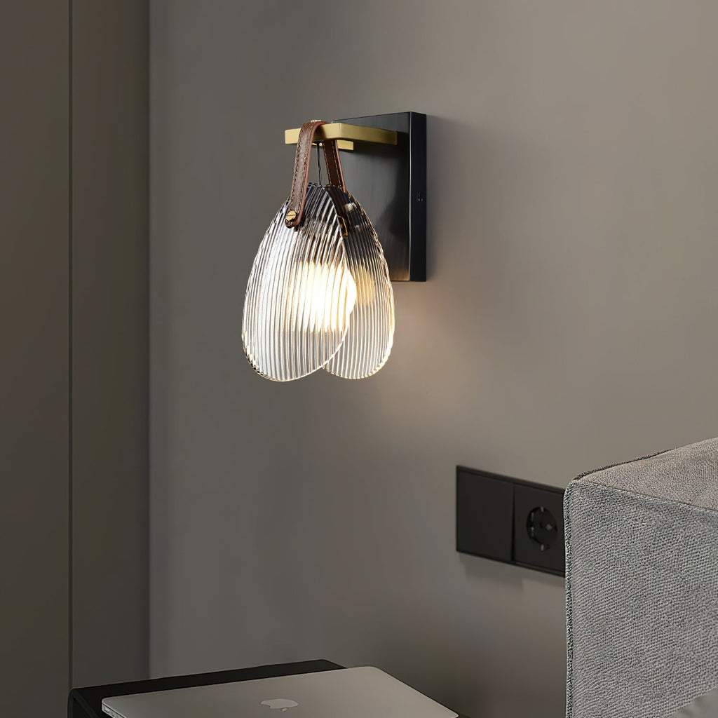 Shell Glass Wall Lamp | Souliia