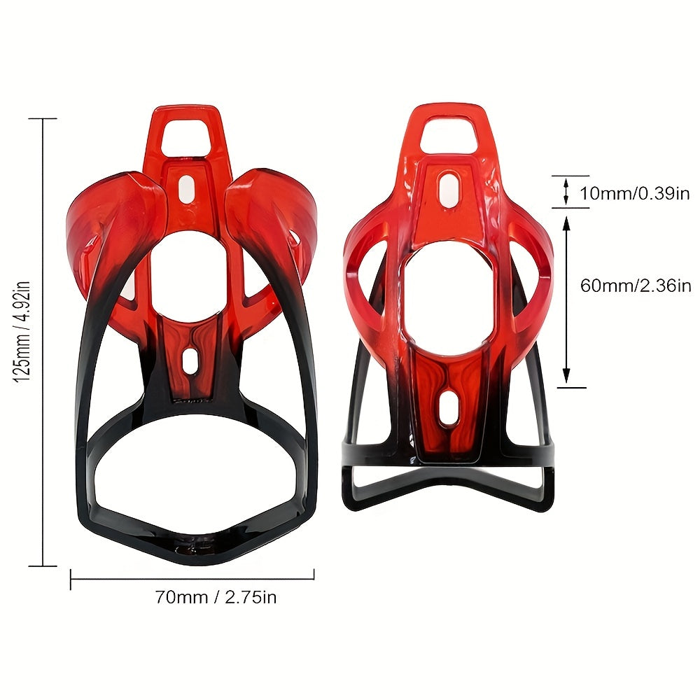 HydroVault Ultralight Plastic Bottle Cage — Secure Grip, Crack-Resistant Design