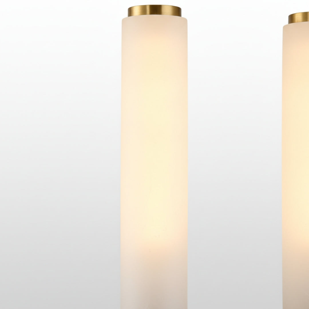 Solaryx Modern Alabaster Wall Sconce - Sculptural Living Room Mounted Light | Souliia