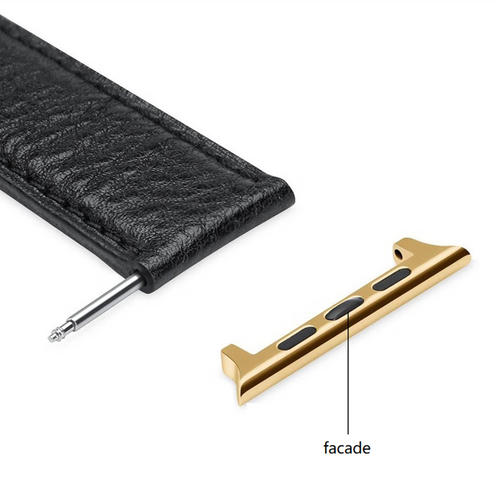 Atlas 22mm Stainless Steel Watch Band Adapters — Pair, Includes Spring Bars