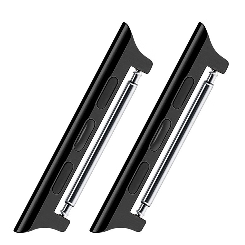 Atlas 22mm Stainless Steel Watch Band Adapters — Pair, Includes Spring Bars