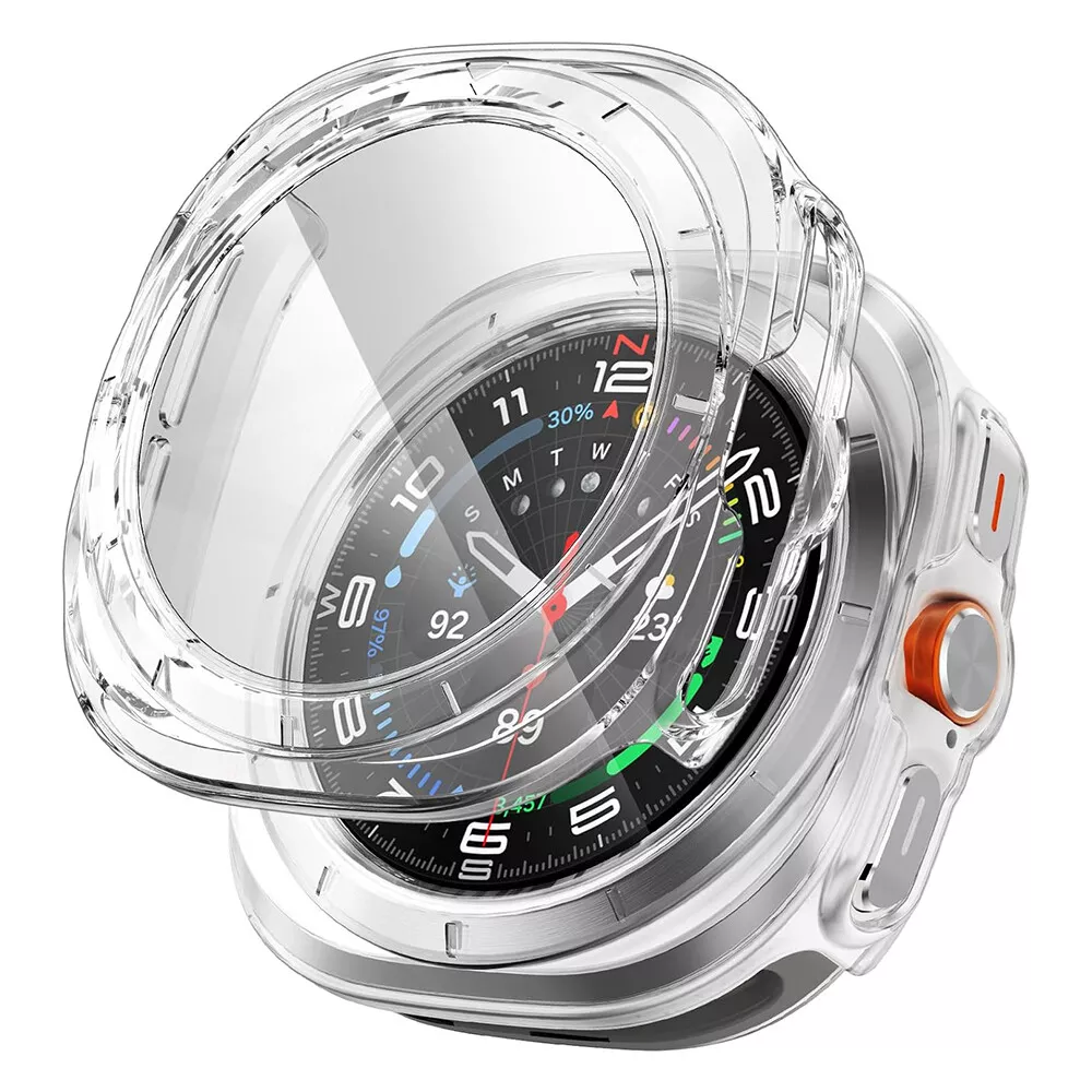 NovaGuard Ultra Protective Case — Tempered Glass Screen Cover for 47mm Galaxy Watch Ultra