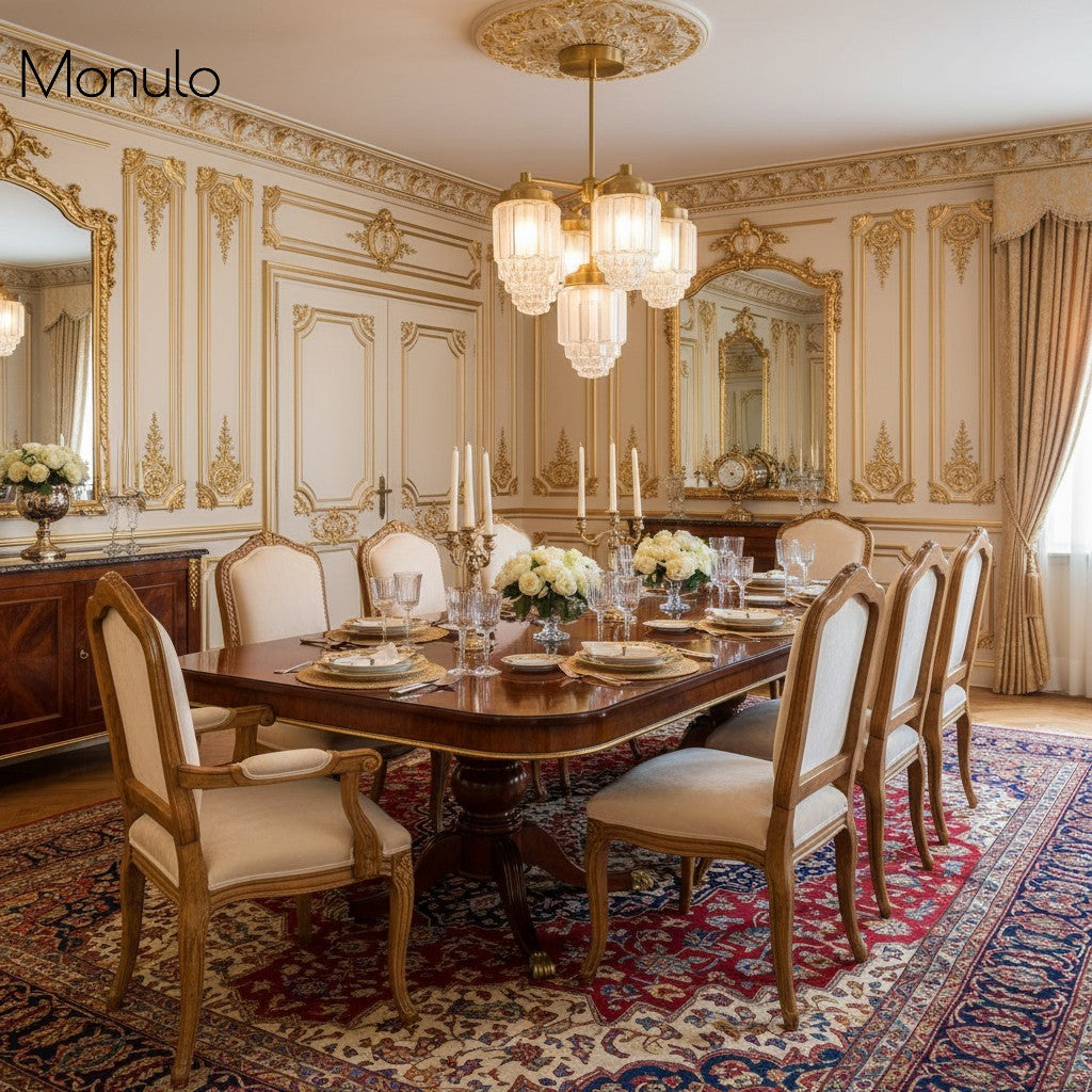 Tierlux Glas Moderner Art Deco Mehrarm-Glas-Kronleuchter – Premium Deckenleuchte für Wohnzimmer oder Essbereich | Souliia