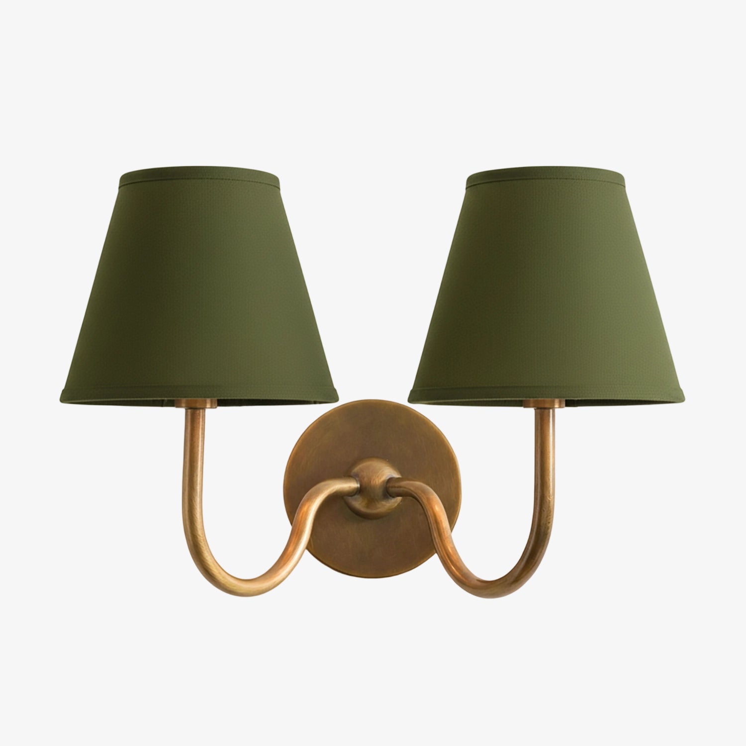 Luvora Fabric Shade Wall Sconce with Drum Shade - Classic Pleated Sconce Light | Souliia