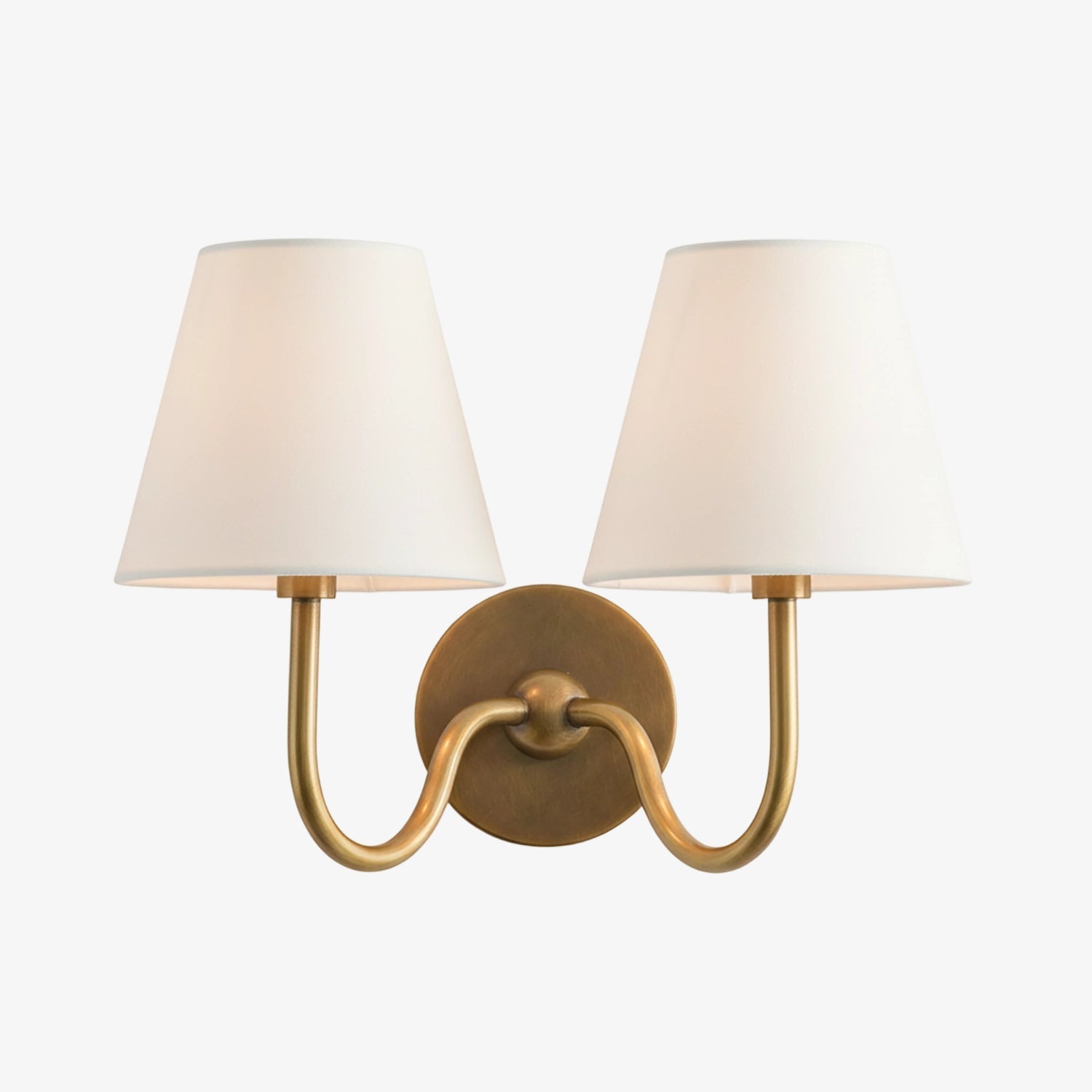 Luvora Fabric Shade Wall Sconce with Drum Shade - Classic Pleated Sconce Light | Souliia