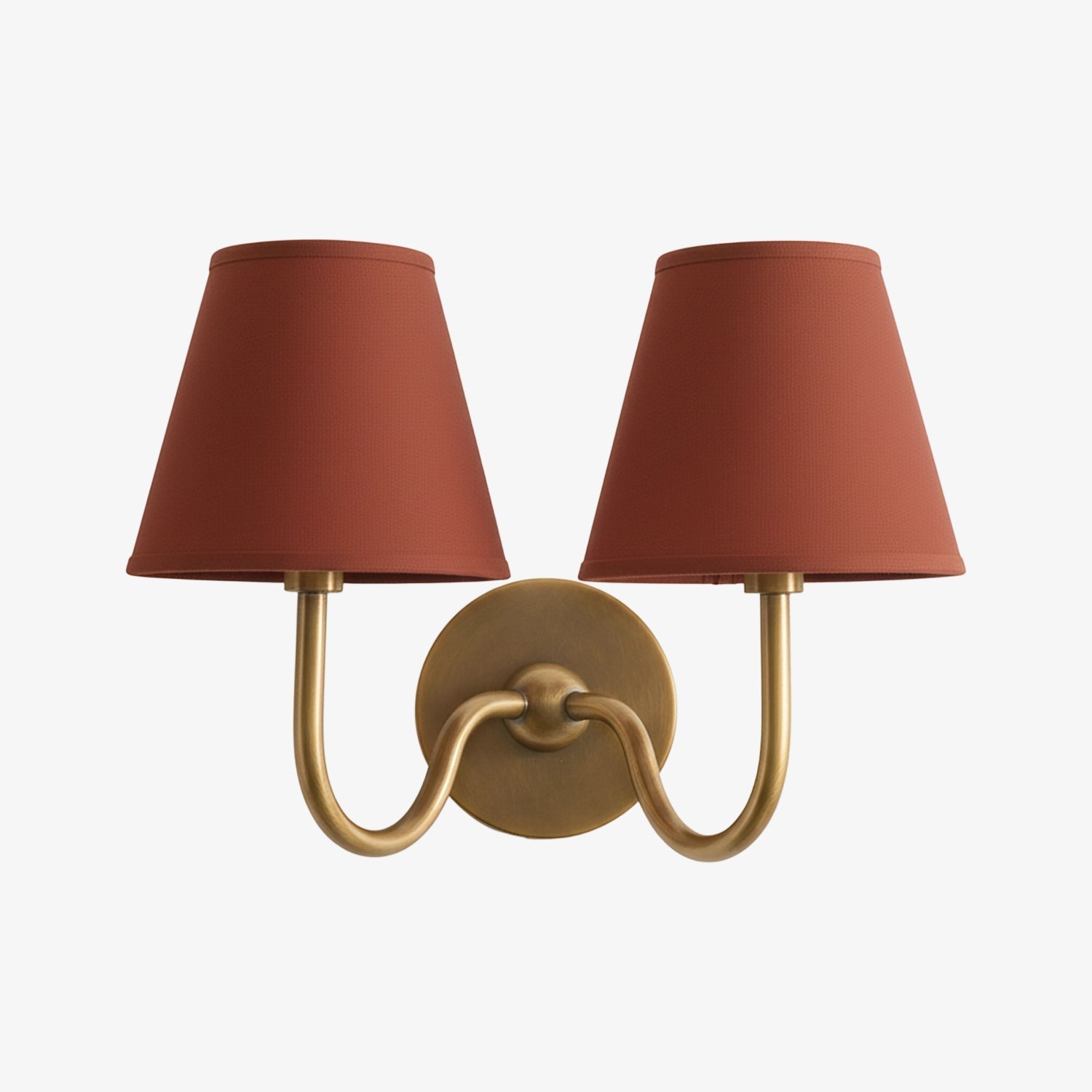 Luvora Fabric Shade Wall Sconce with Drum Shade - Classic Pleated Sconce Light | Souliia