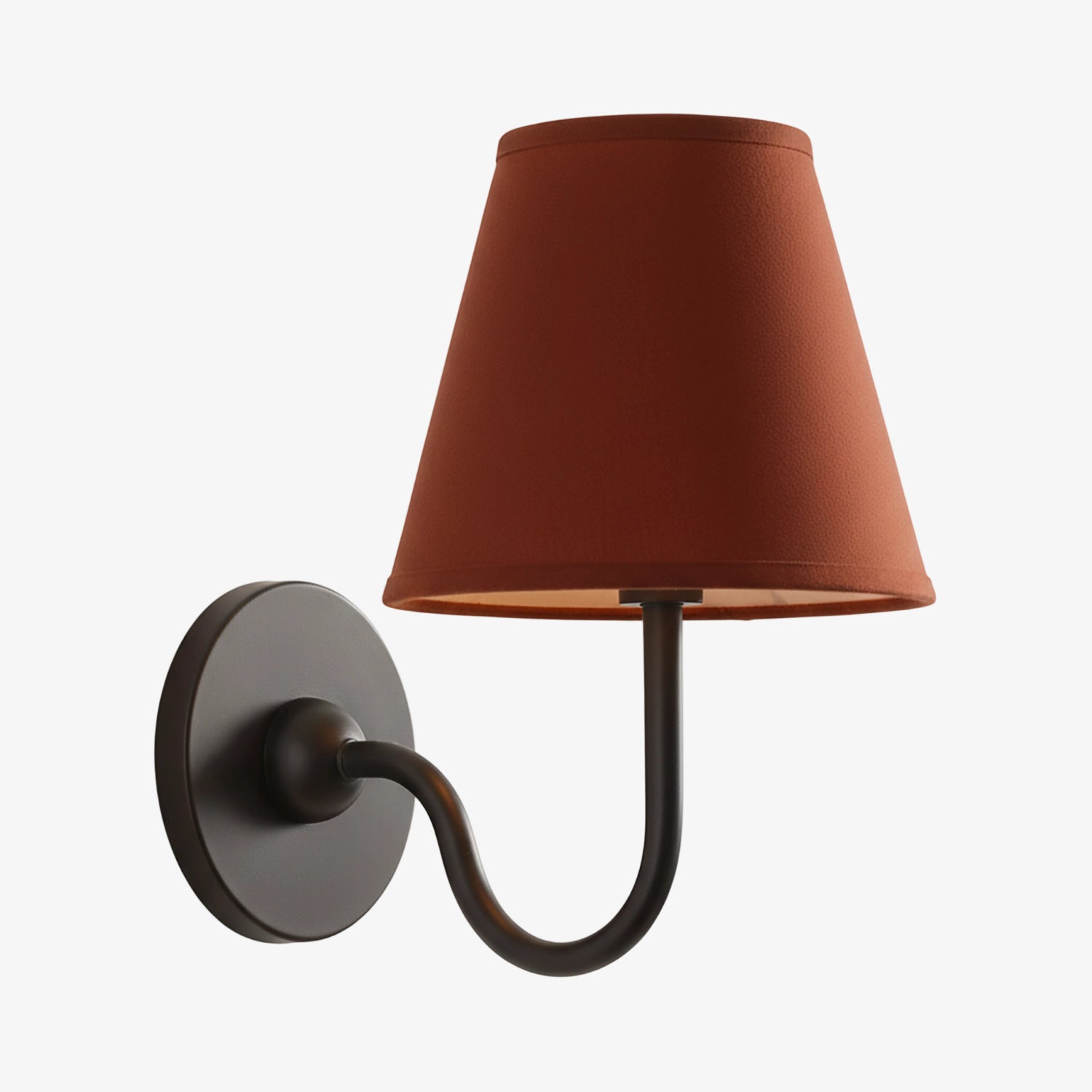 Luvora Fabric Shade Wall Sconce with Drum Shade - Classic Pleated Sconce Light | Souliia