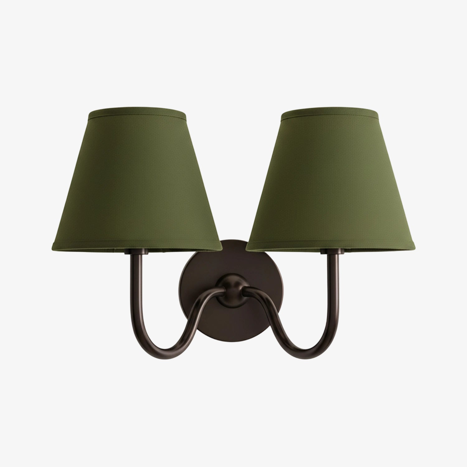 Luvora Fabric Shade Wall Sconce with Drum Shade - Classic Pleated Sconce Light | Souliia