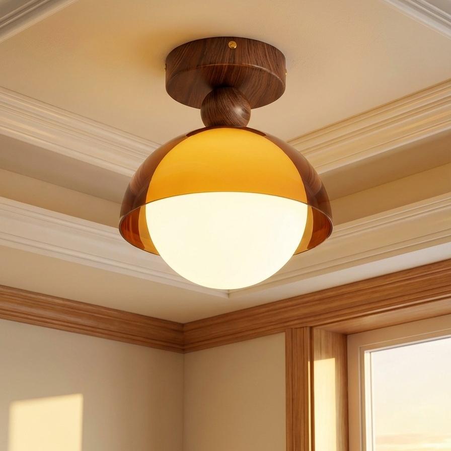 Sunset Afterglow Vintage Deckenleuchte für Flur und Eingangsbereich Moderne Ambientebeleuchtung | Souliia