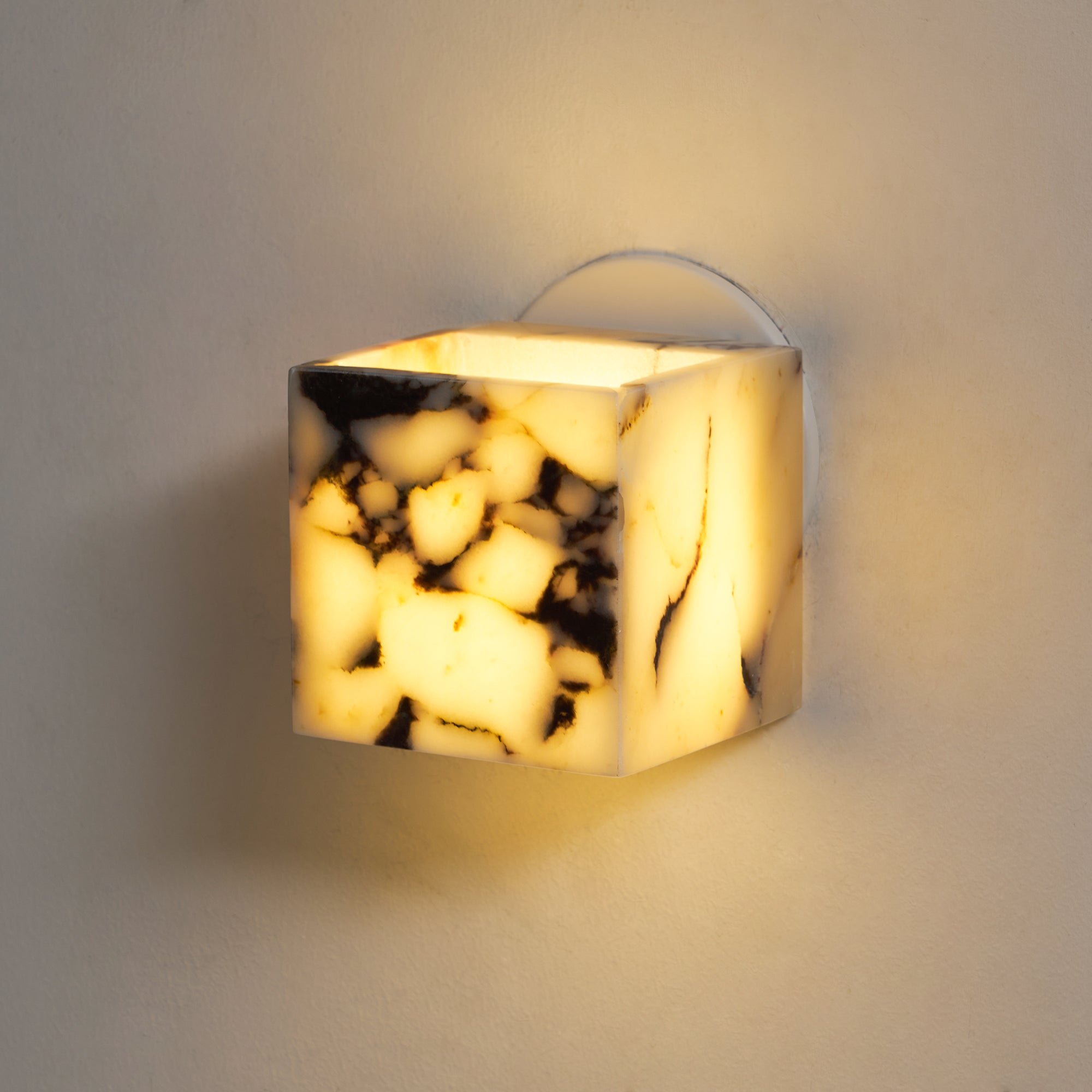 Square Marble Wall Lamp | Souliia