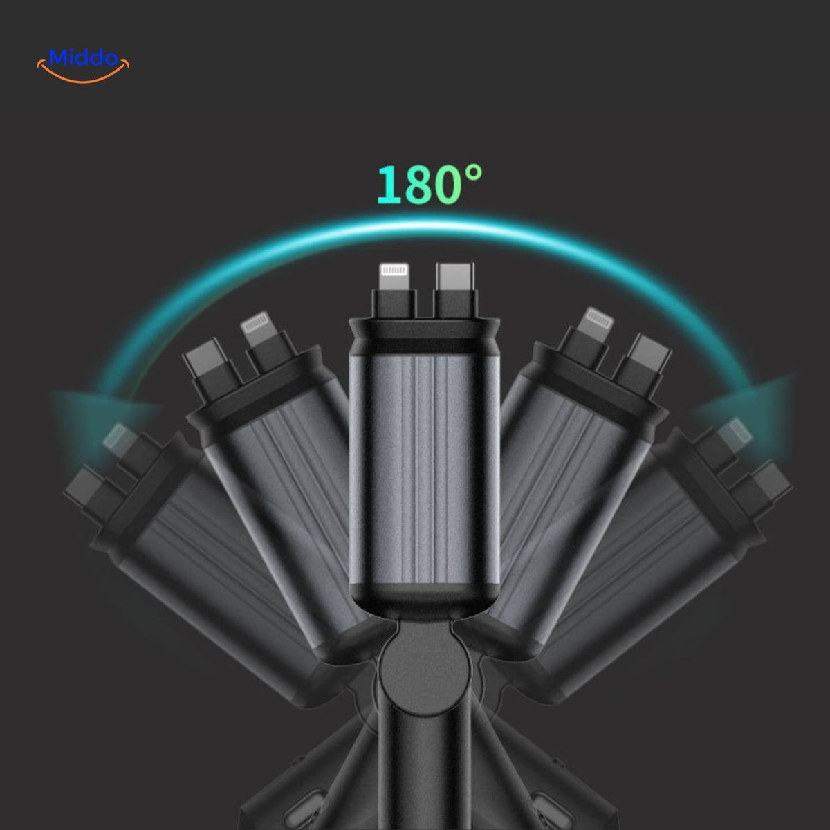 VoltAura — Charge Four Devices Fast & Light Up Your Night Drive Sky - Souliia