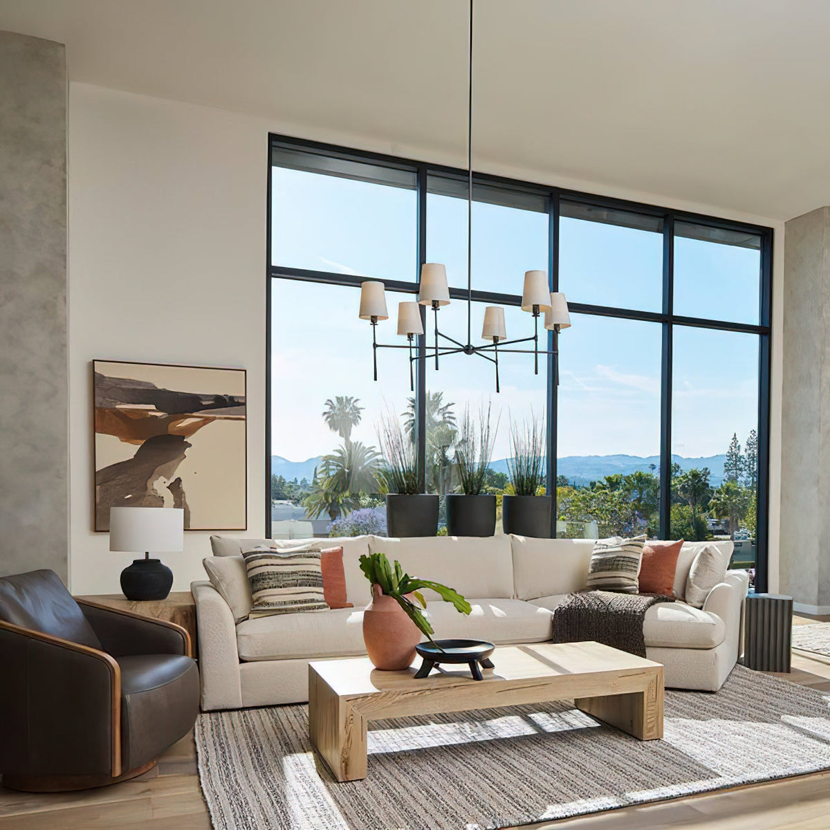 Rhodes Round Chandelier | Souliia