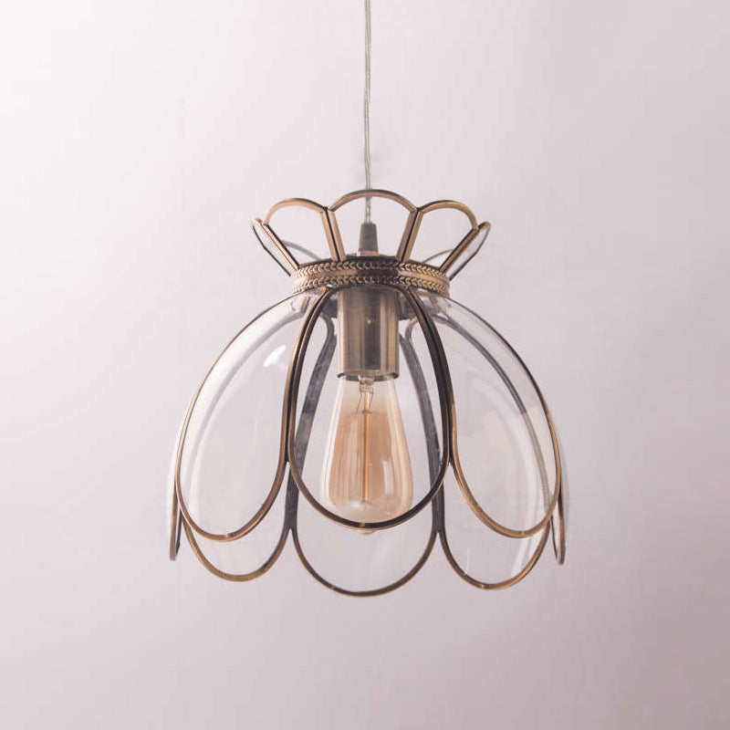 Retro Lotus Pendant Lamp | Souliia