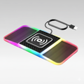 Wireless Car Charger with Dual Slots and Ambient Lighting - 20W - Souliia