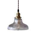 Ribbed Glass Pendant Light – Stylish Brass and Glass Pendant Light for Kitchen & Modern Interiors | Souliia