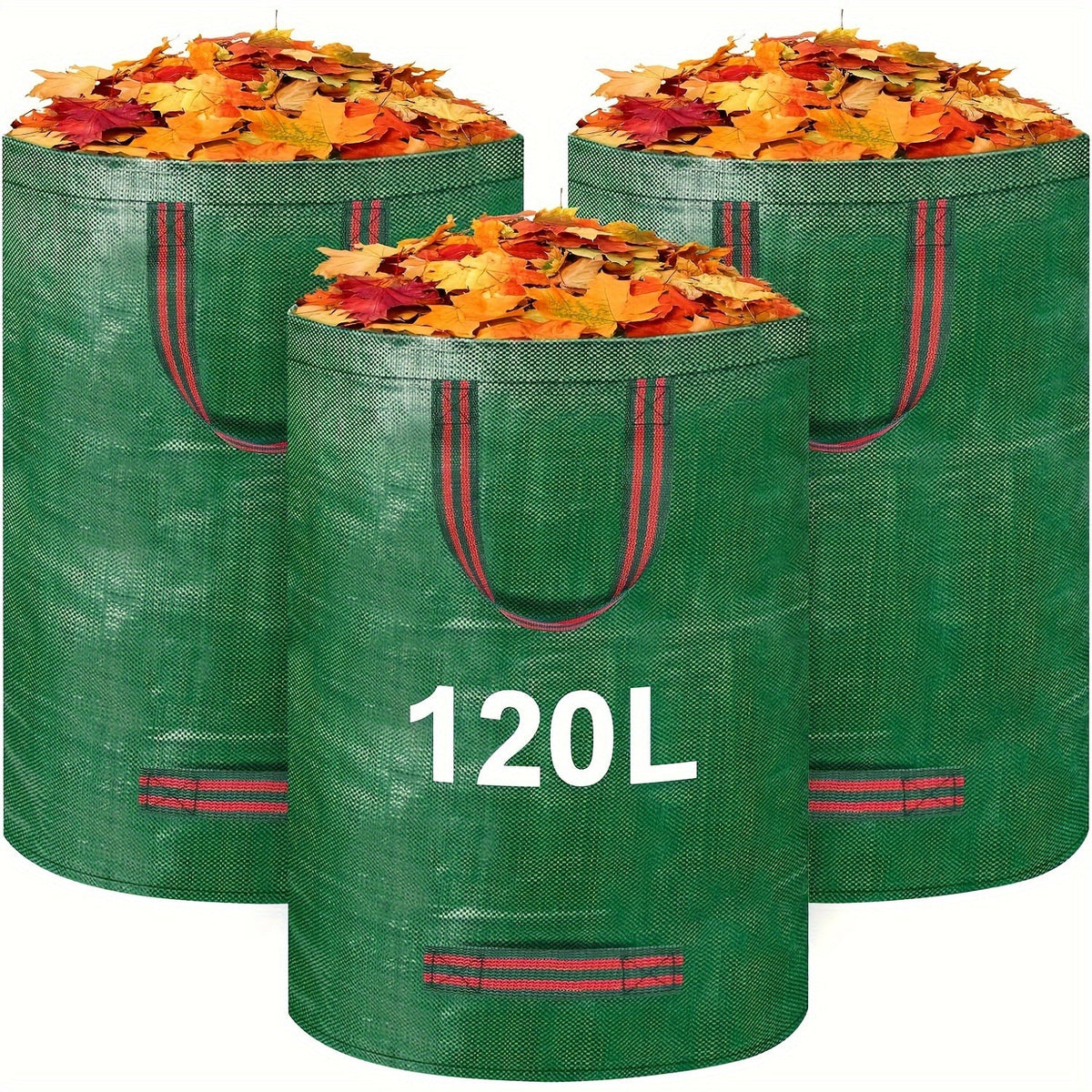 YardFlex Heavy-Duty Garden Bag — 120L Capacity, Reinforced Carry Handles