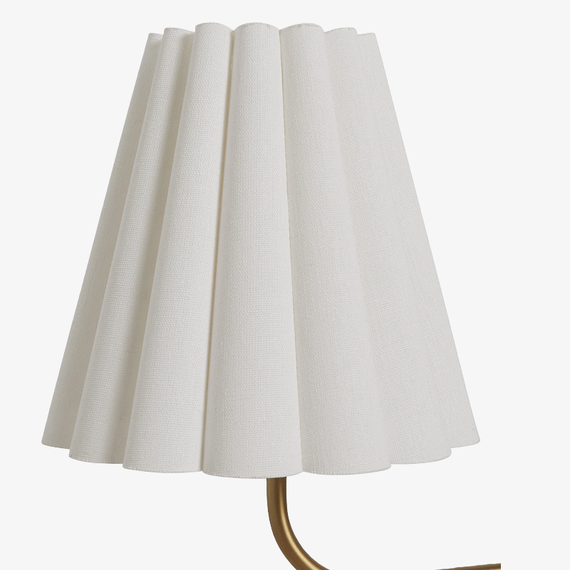 Ruffmeto Ruffled Shade Metal Frame Chandelier for Dining, Entry and Living Room | Souliia