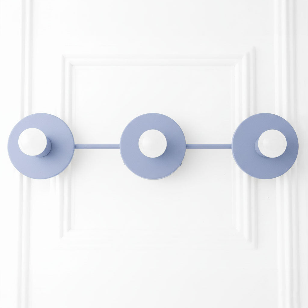 Radiro Globe Spherical Vanity Light – Modern 3-Light Bathroom Fixture | Souliia