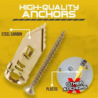 Self-Drilling Anchors for Secure and Easy Installation Without Damage - Souliia