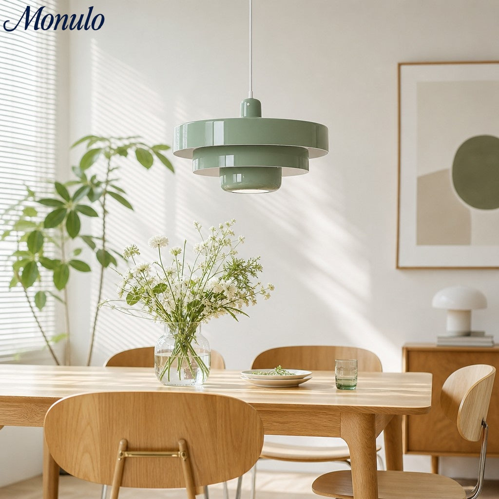 Malero Macaron Stil Pendelleuchte Minimalistische Form - Lounge-Beleuchtung N52 | Souliia