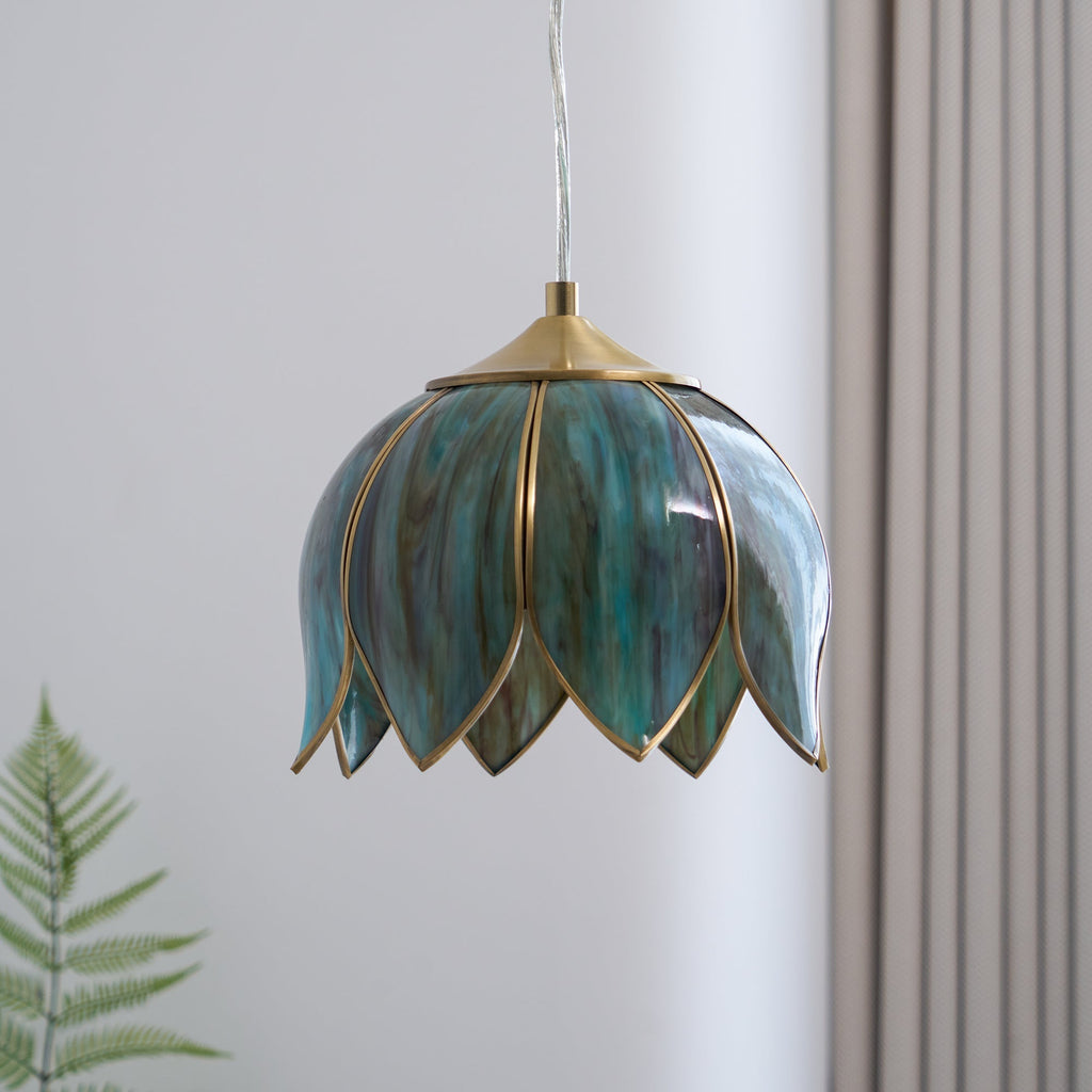 Retro Lotus Pendant Lamp | Souliia