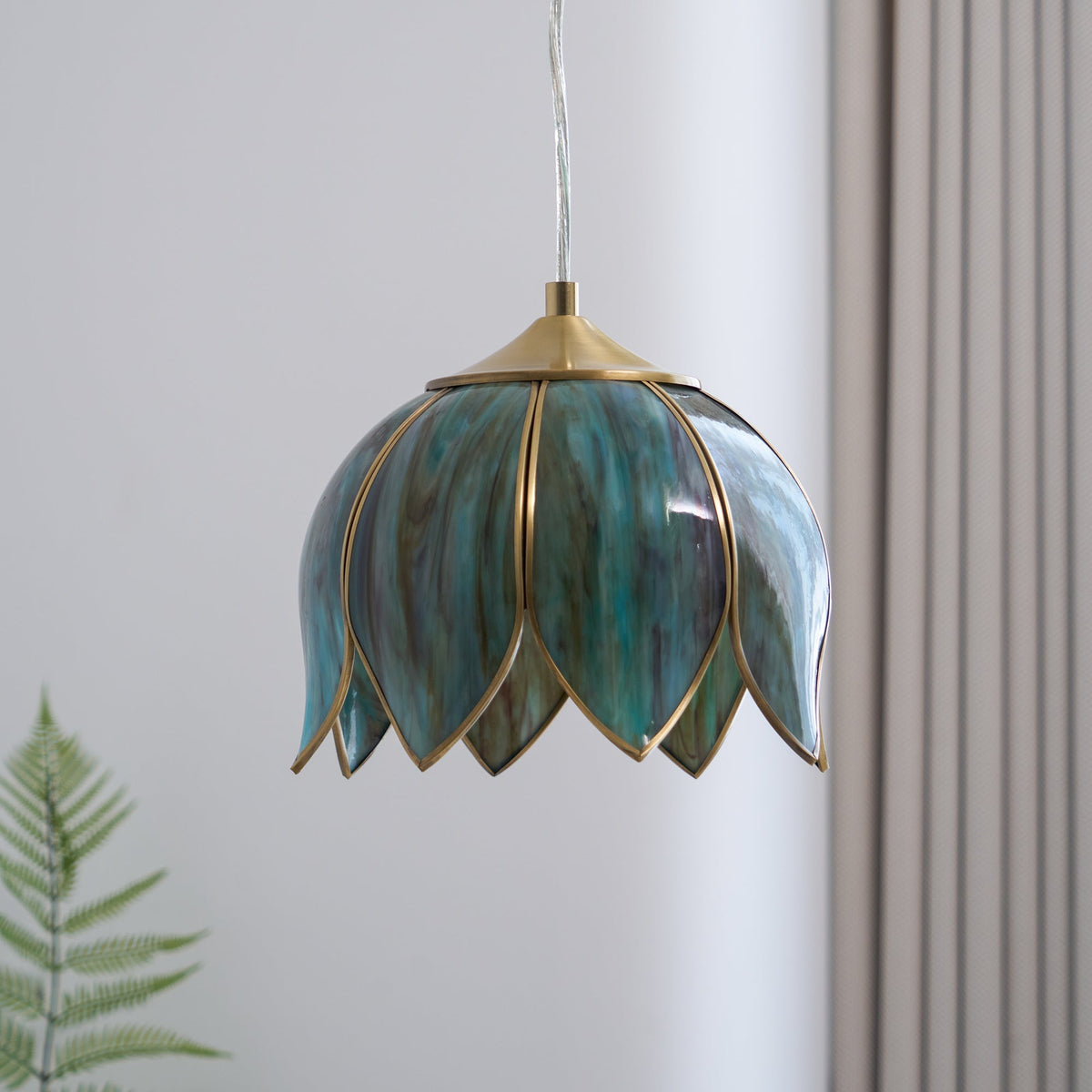 Retro Lotus Pendant Lamp | Souliia