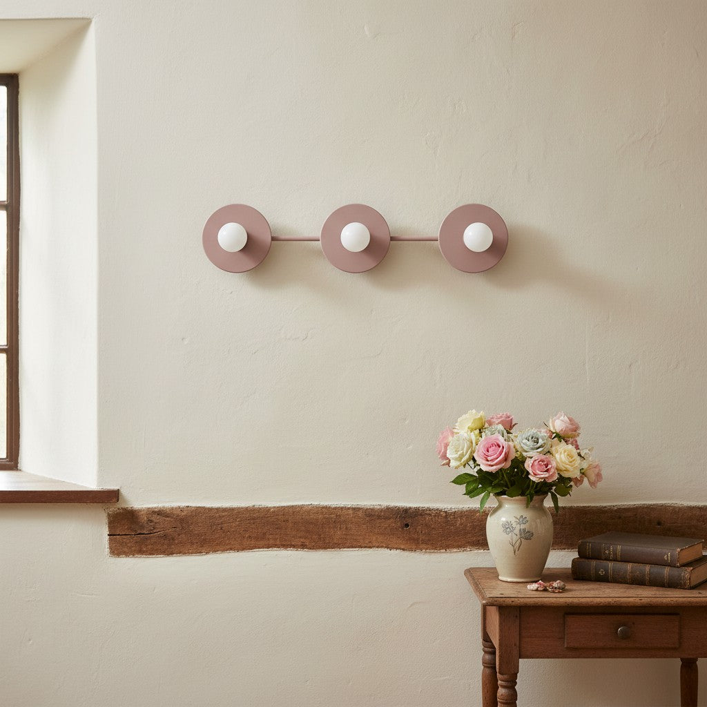 Radiro Globe Spherical Vanity Light – Modern 3-Light Bathroom Fixture | Souliia