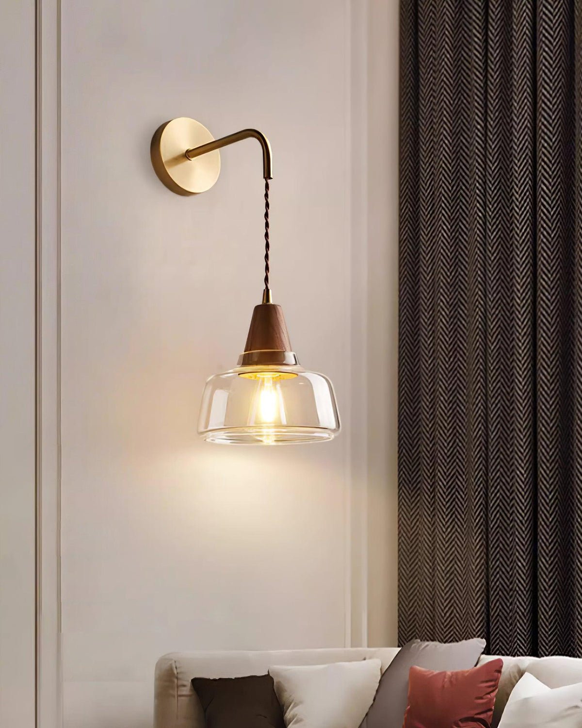 Rockford Plug In Wall Lamp | Souliia