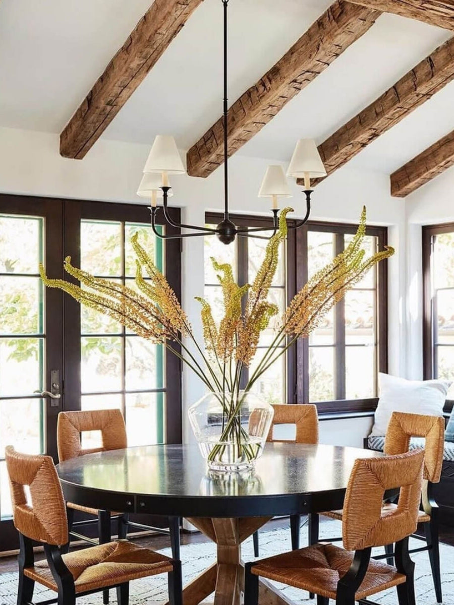 Sleek Chandelier Featuring Layered Linear Silhouette | Souliia