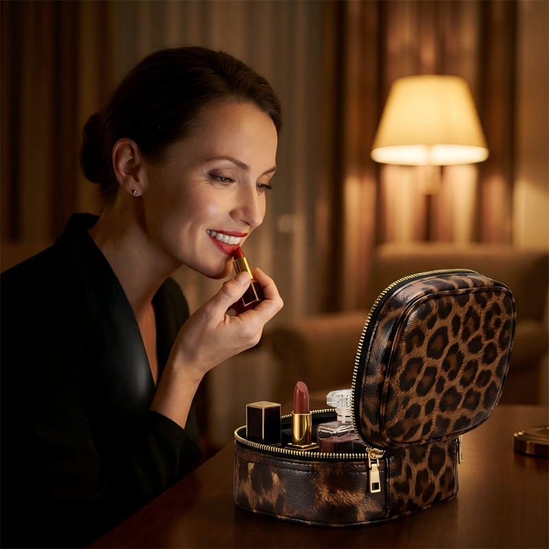 Travel Makeup Pouch for Flawless Styling in Any Light, Anytime - Souliia