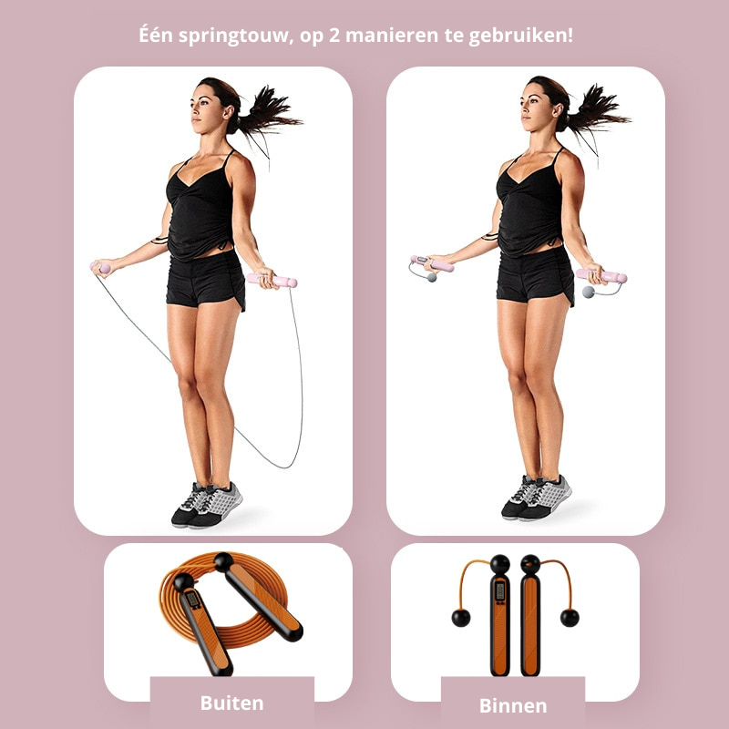 Wireless Jump Rope with Counter for Effective Workouts - Souliia