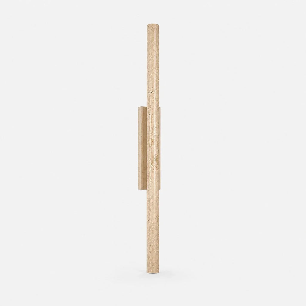 Stone Linear Wall Sconce, Up Down Wall Light for Hallway, Vanity, Bedroom and Stairway | Souliia