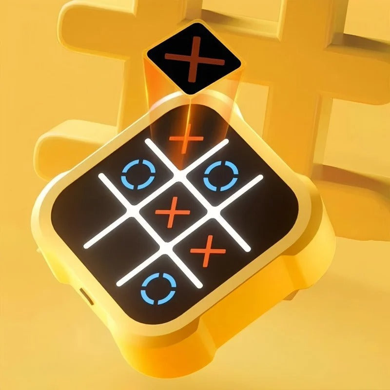 Electronic Tic Tac Toe Board Game — 9 Progressive Challenges