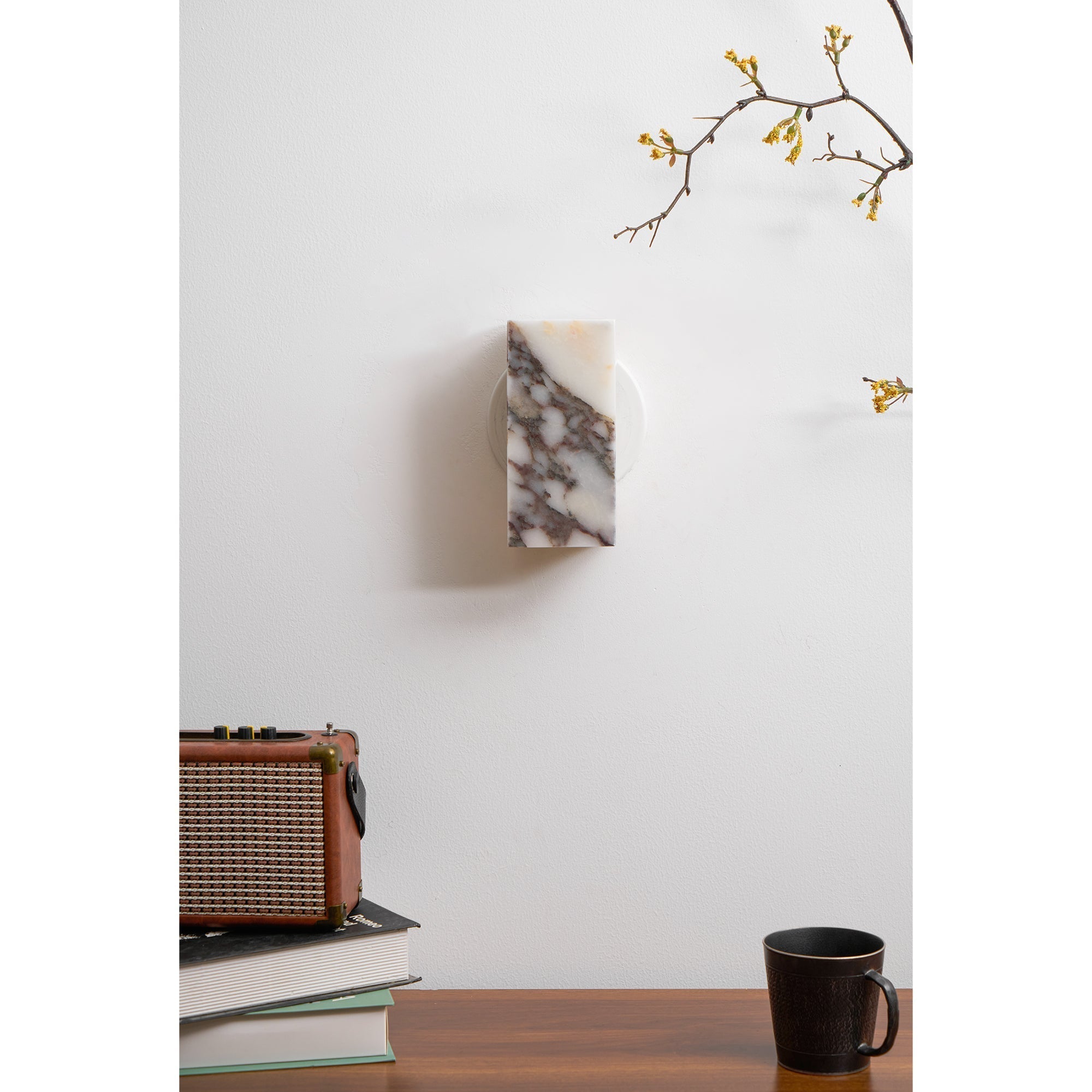 Square Marble Wall Lamp | Souliia